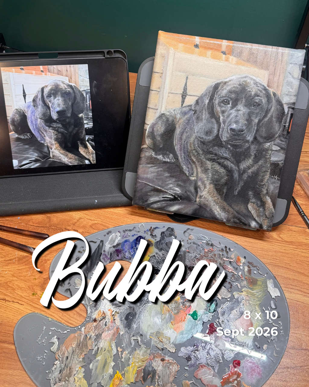 Custom Pet Portrait 8"x10"
