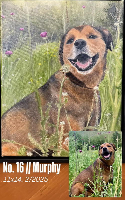 Custom Pet Portrait 11"x14" (Most Popular)